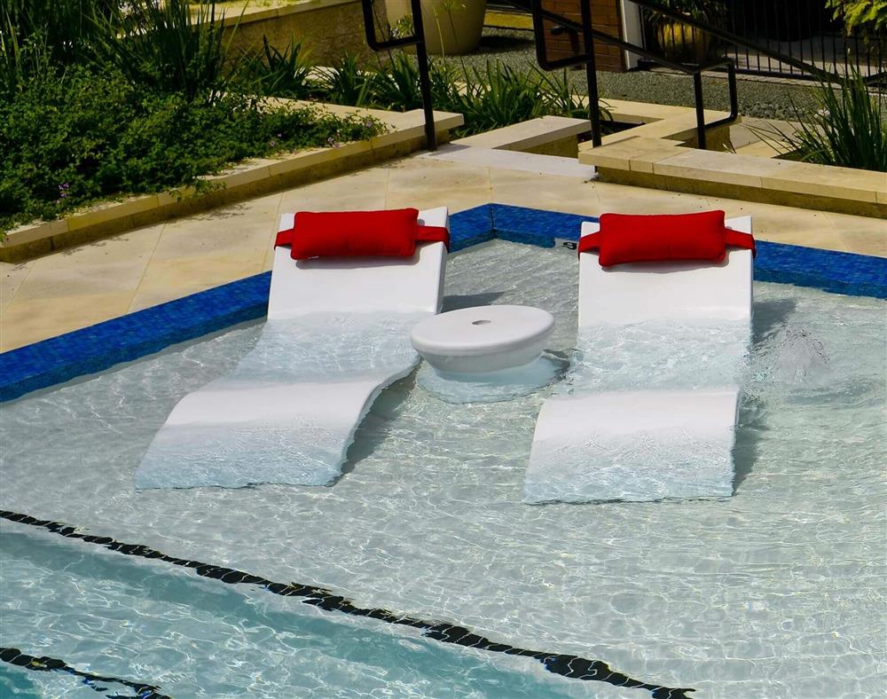 IN-WATER POOL FURNITURE - 5 Ways to Beat the Heat at the Pool This Summer